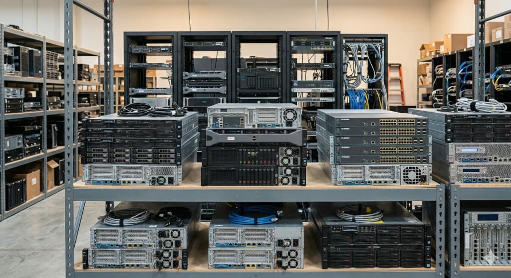 IT-utrustning – servrar, switchar & nätverksutrustning